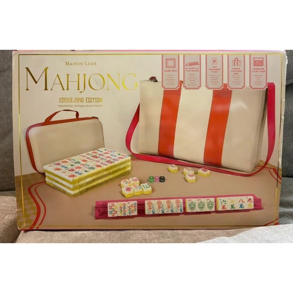 Full Set Mahjong Cirquejong Edition with Case